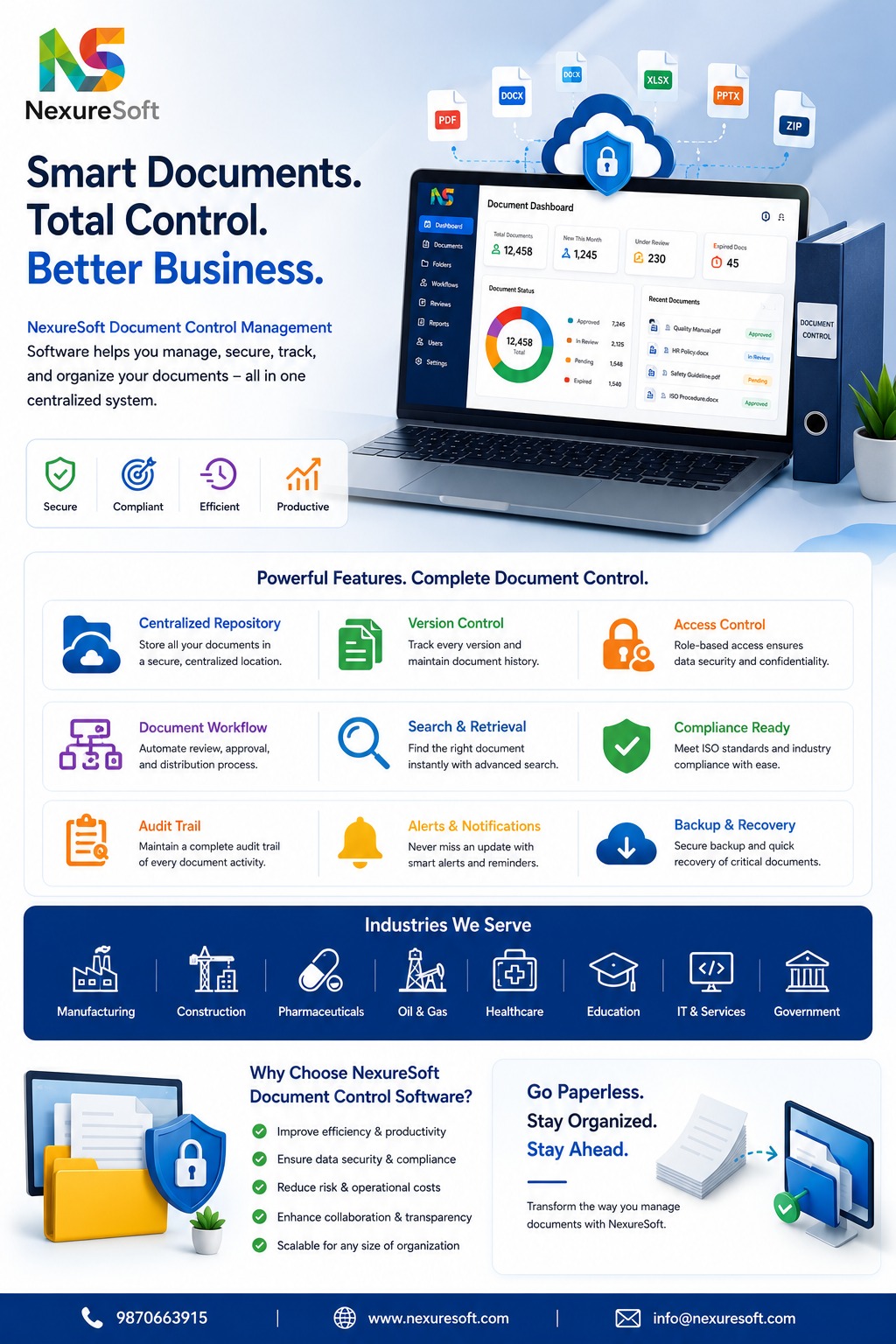 Document Control and Compliance Management Software